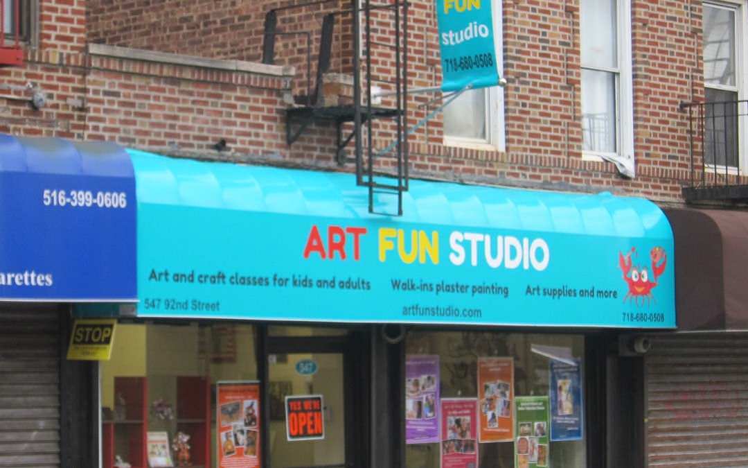 Art Fun Studio in Bay Ridge, Brooklyn opened for Kids and Adults