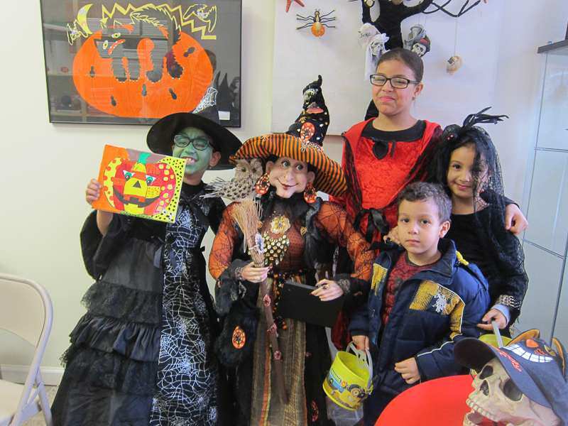 Halloween party at Art Fun Studio