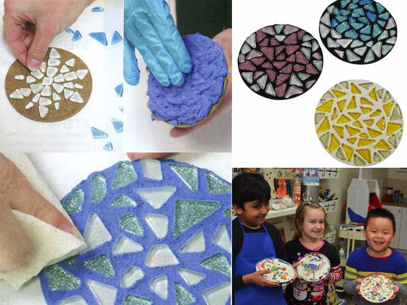 Fun Mosaic project for kids in 6 easy steps