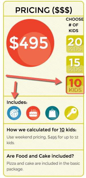 BounceU price for 10 kids