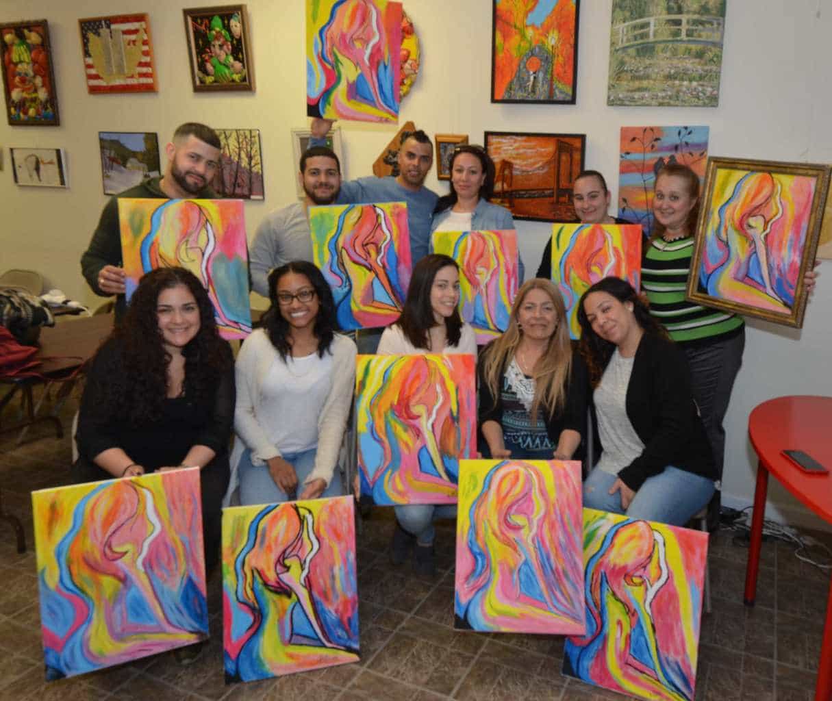 paint and sip greenville nc