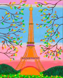 Eiffel Tower -Sip and Paint