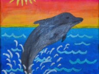 Jumping Dolphin