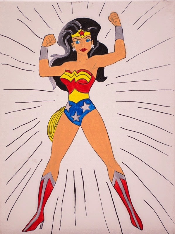 Superwoman to paint