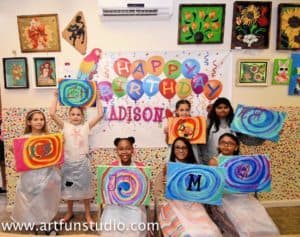 Letter initial for Birthday party in Bay Ridge