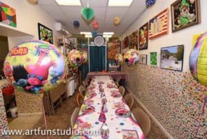 Birthday Party Place in Brooklyn Trools theme