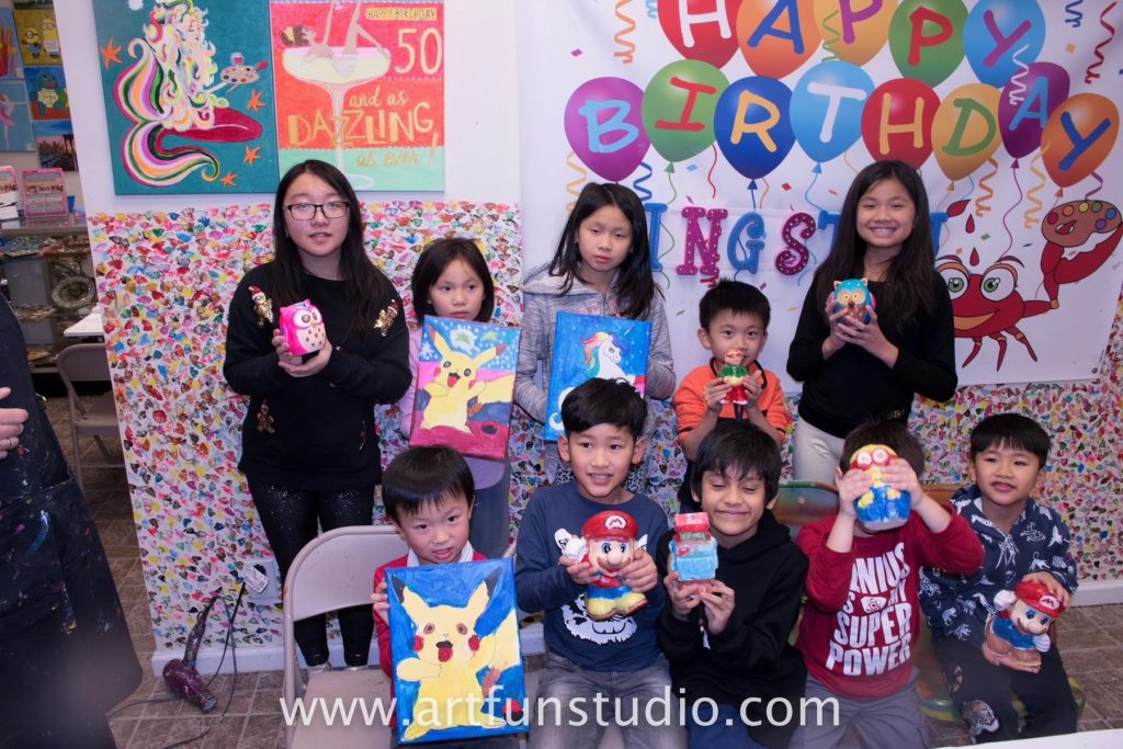 Kid's Birthday Party - Group picture