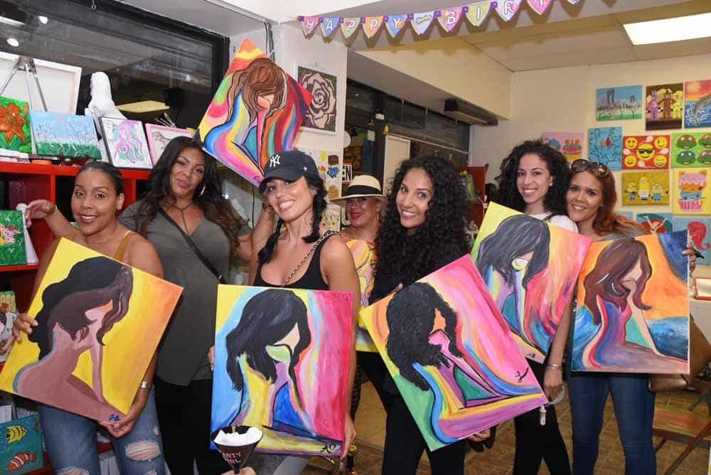 Sip And Paint Parties For Adults In Brooklyn, Ny - Art Fun Studio