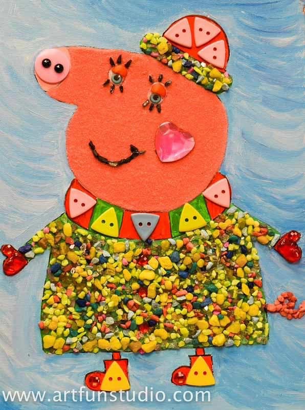 Peppa Pig Mosaic