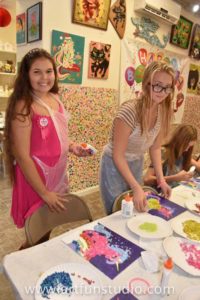 Sip and Paint event for teenagers