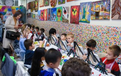 Art Field Trip for Kindergarten students in Brooklyn