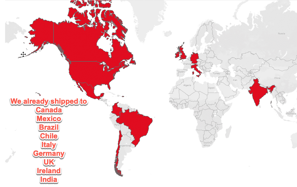 international shipping