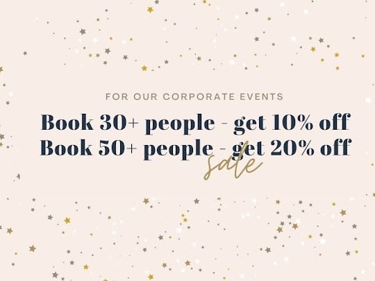 Corporate sale event