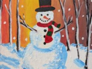 winter snowman