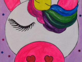 Full head unicorn