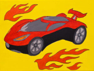 race car