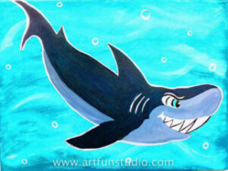 Shark image for school trip