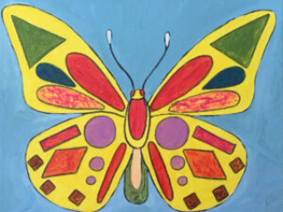 Butterfly with patterns