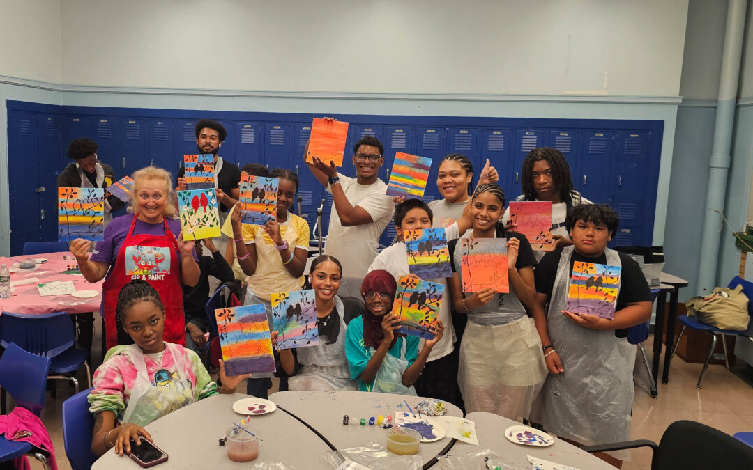 Art Fund Studio Brings Creative Relief to DYCD Summer Rising Program at MS 117