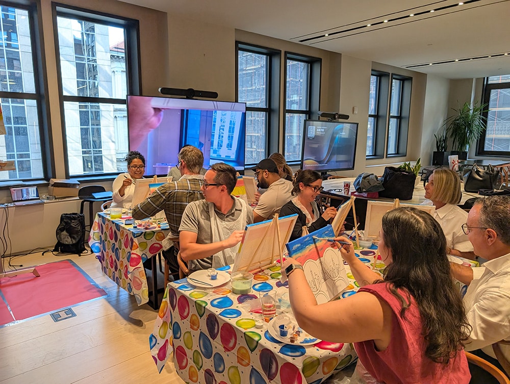 Lenscrafters corporate event