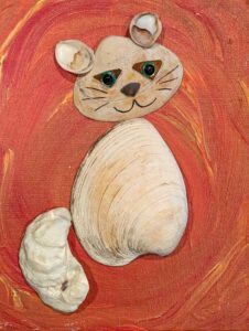 Seashell cat