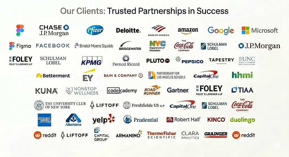 Our corporate clients