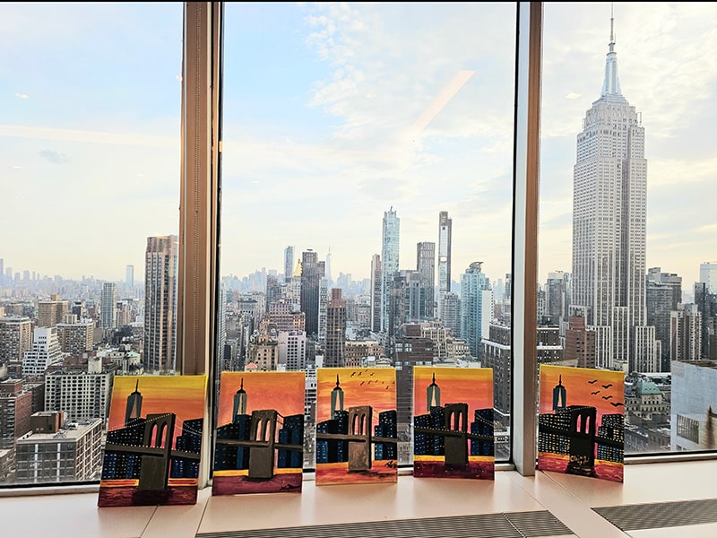 Manhattan office painting