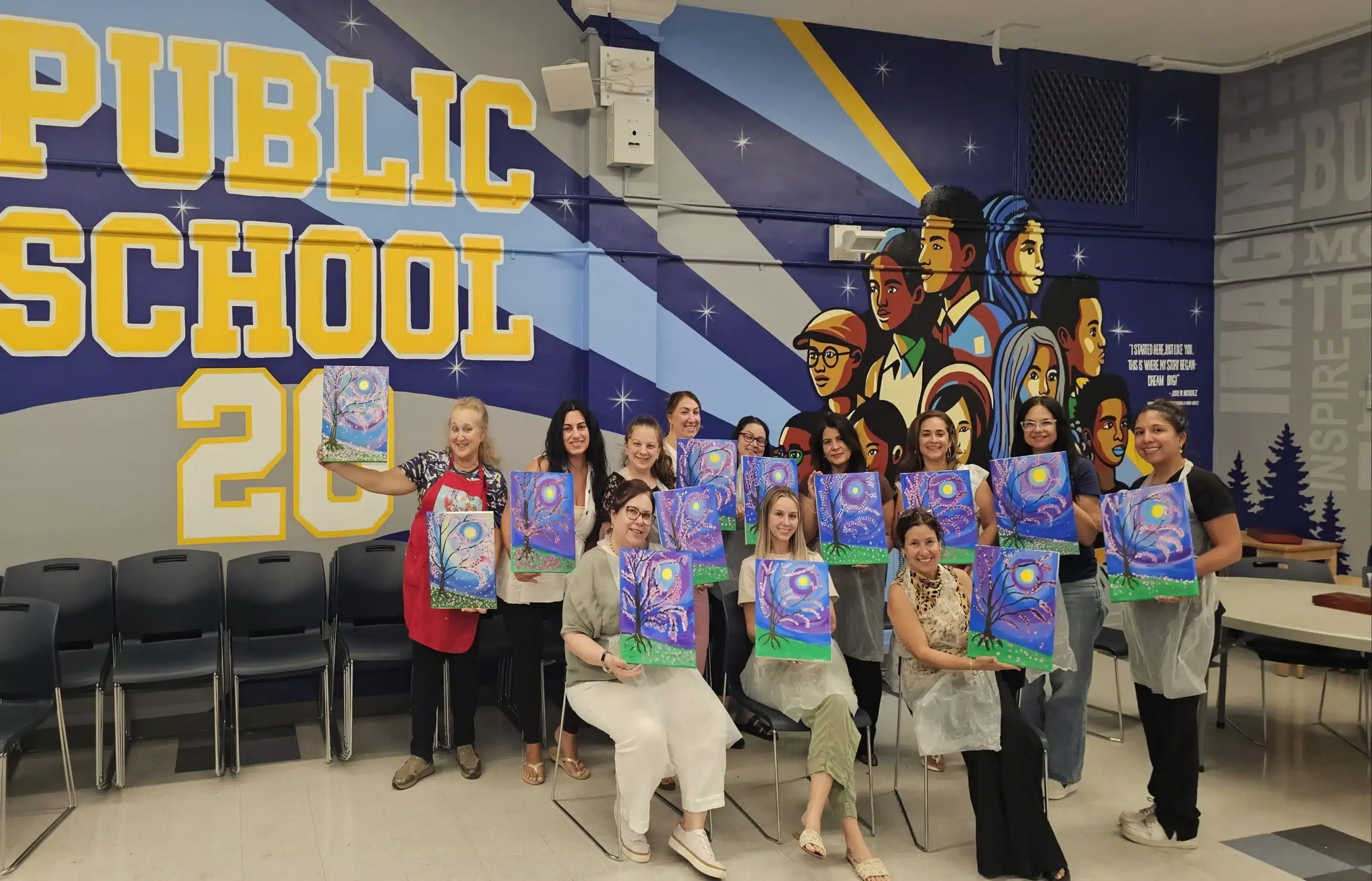 Teachers event at PS 20